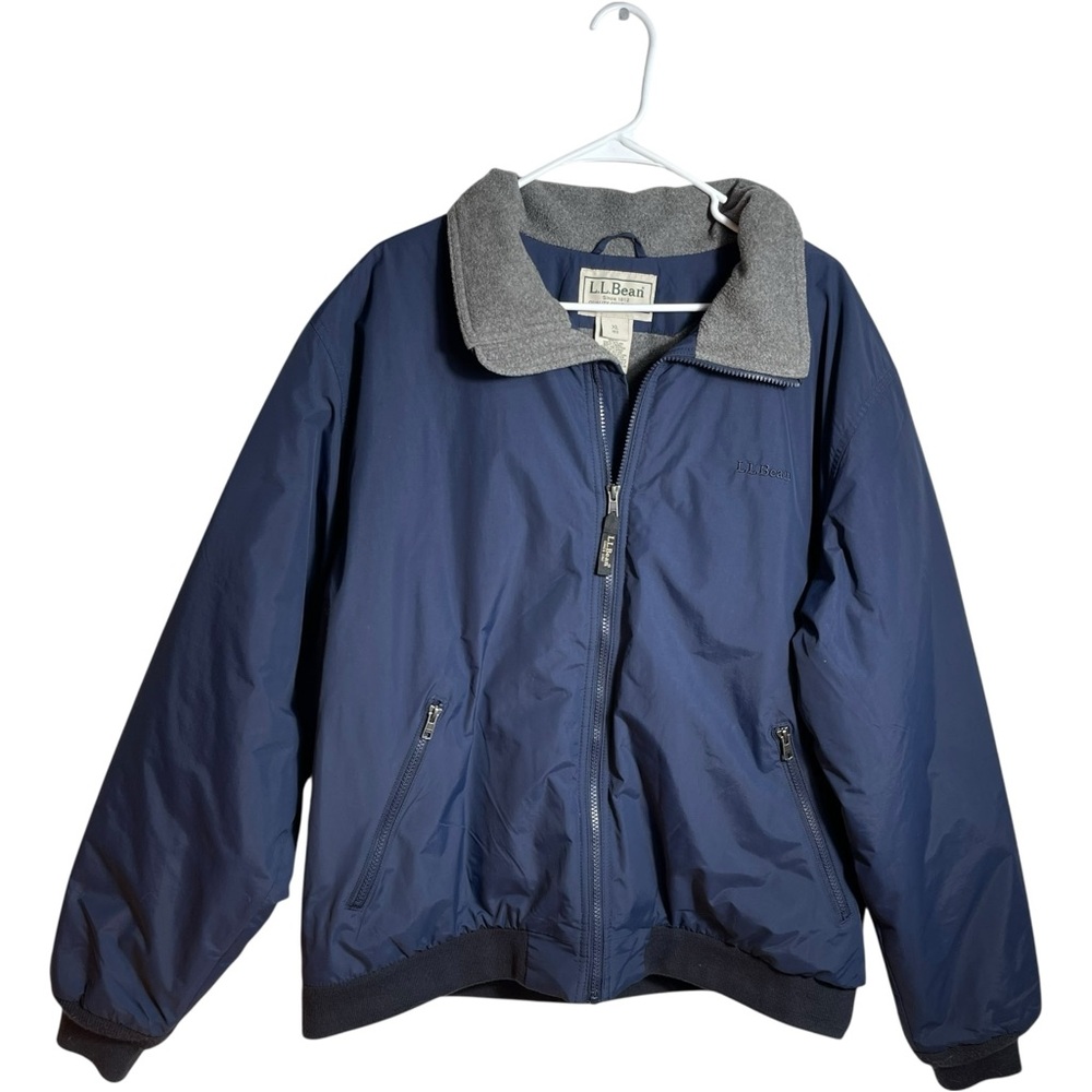 LL Bean 3M Thinsulate Heavy Duty Insulated Jacket-Rugged Cold Weather Shell.